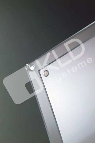 L-Ständer "Magnetic" mit 4 Magneten, DIN A5