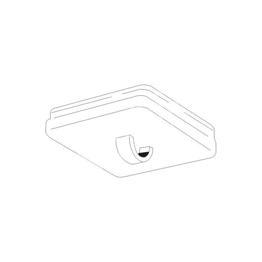 Mobilbutton, quadratisch (VE 50 Stk.)