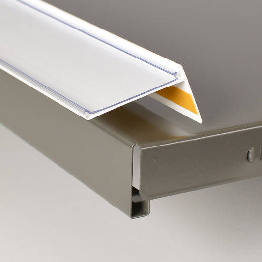 Preisschiene "HE" zum Kleben auf einen Regalboden, diverse Farben und Formate